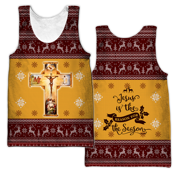 Jesus Christmas 3D All Over Printed Shirts For Men and Women