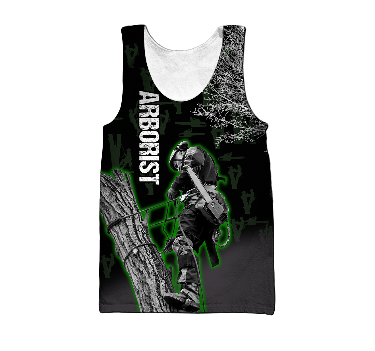 Premium Unisex All Over Printed Camo Arborist Shirts MEI