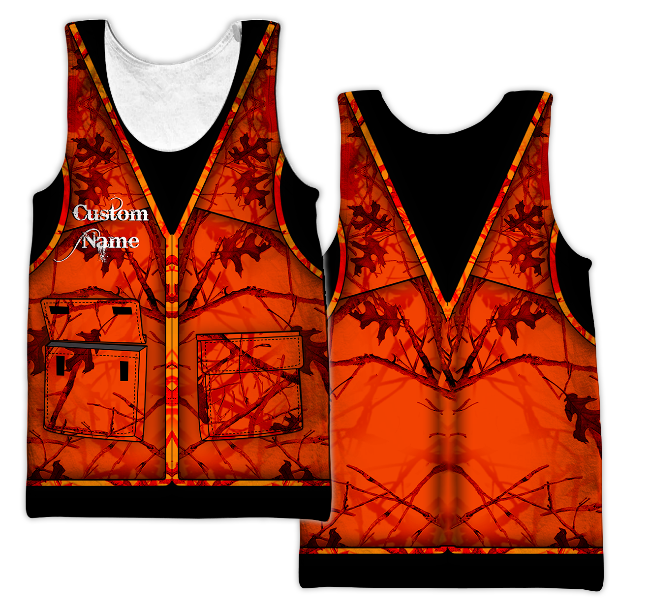 Premium Hunting for Hunter Custom Name 3D Printed Unisex Shirts