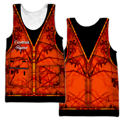 Premium Hunting for Hunter Custom Name 3D Printed Unisex Shirts