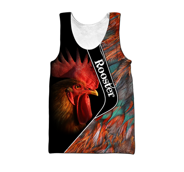 Premium Rooster 3D Printed Unisex Shirts