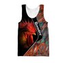 Premium Rooster 3D Printed Unisex Shirts