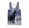 Beautiful Friesian Horse 3D All Over Printed Unisex Shirts MH23122005CL
