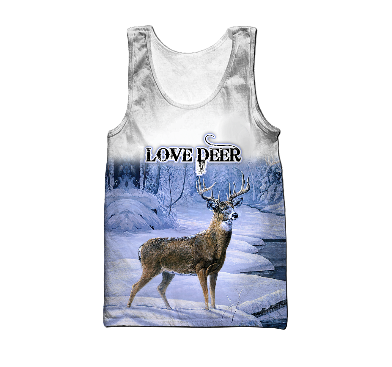 Love Deer 3D All Over Printed Shirts