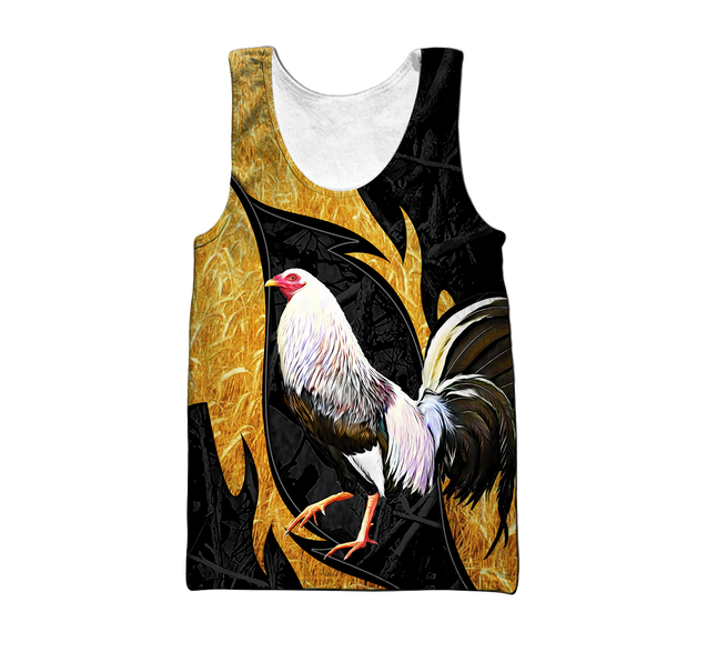 Premium Rooster 3D All Over Printed Unisex Shirts