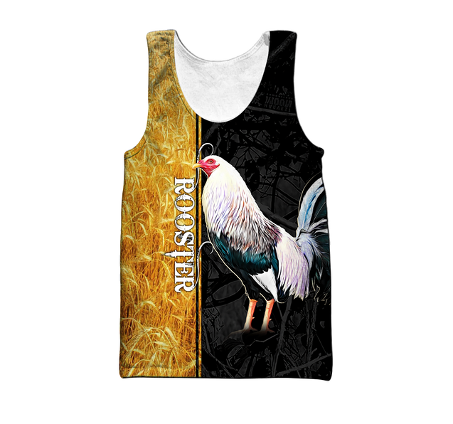 Premium Rooster 3D Printed Unisex Shirts