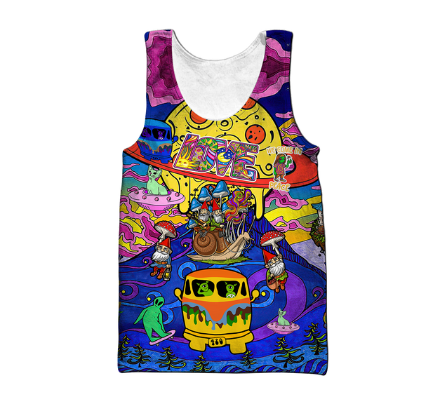 Trip To Galaxy Hippie Guys 3D All Over Printed Hoodie Shirts For Men And Women MH08122005HH