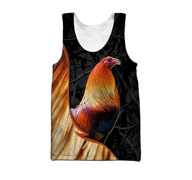 Premium Rooster 3D All Over Printed Unisex Shirts