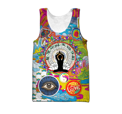 Hippie Art 3D All Over Printed Hoodie Shirts For Men And Women MH09122001HH