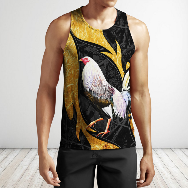 Premium Rooster 3D All Over Printed Unisex Shirts