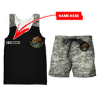 Mexico Coat Of Arms no03 Personalized Name 3D Unisex Hoodie