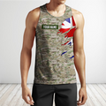 Remembrance Britain Camo Soldier 3D print shirts