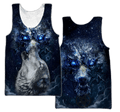 Wolf 3D All Over Printed Unisex Shirts