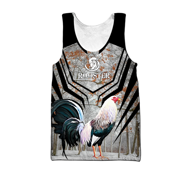 Premium Rooster 3D Printed Unisex Shirts