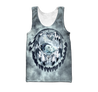 Premium Unisex Hoodie Couple Wolf 3D All Over Printed ML