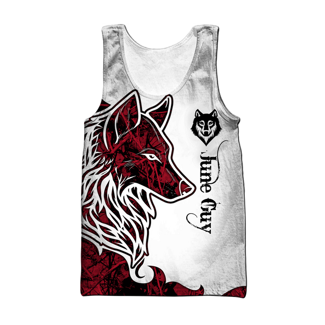 June Wolf 3D All Over Printed Unisex Hoodie