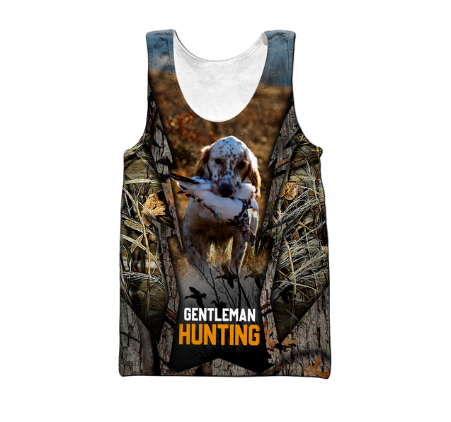 Hunting Dog 3D Over Printed Unisex Deluxe Hoodie ML