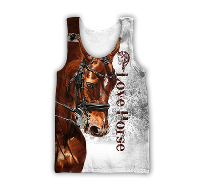 Love Horse 3D All Over Printed Shirts TR06012101