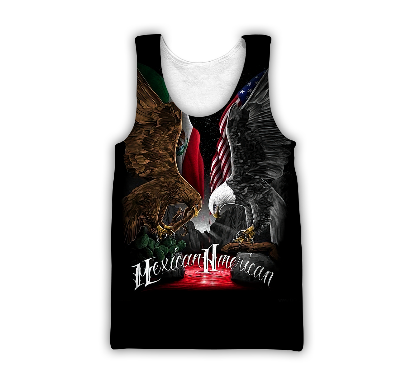 Mexican American Hoodie 3D All Over Printed Shirts For Men and Women TR1012207