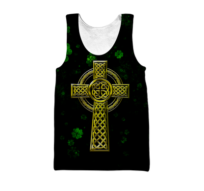 Irish St.Patrick day 3d hoodie shirt for men and women custom name