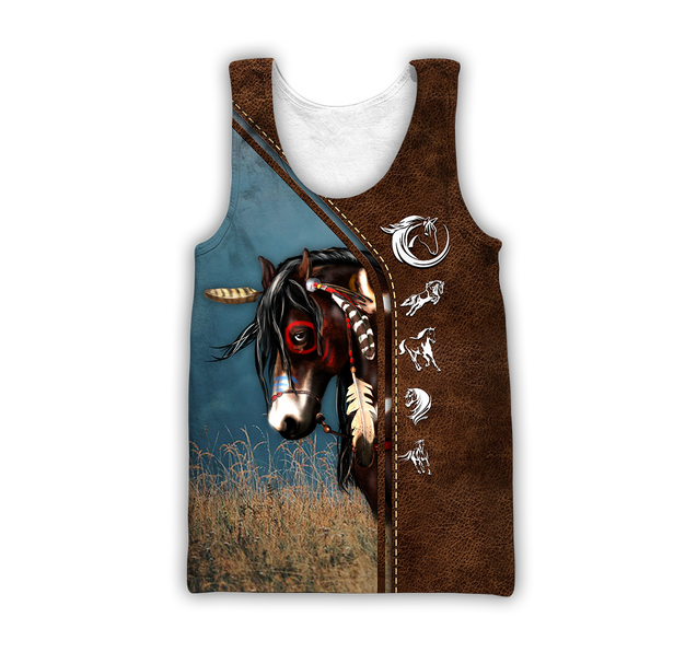 Native Horse American Paint Horse 3D All Over Printed Shirts For Men And Women TR1911201ND