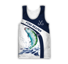 Custom name Bonefish fishing design 3d print shirts