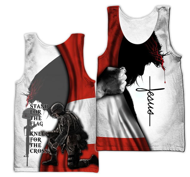 Canadian Veteran - Jesus 3D All Over Printed Shirts VP05032101