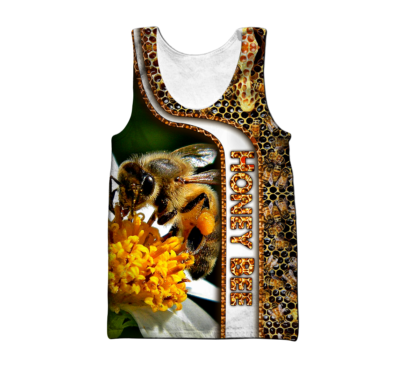 Premium Unisex All Over Printed Honey Bee Shirts MEI