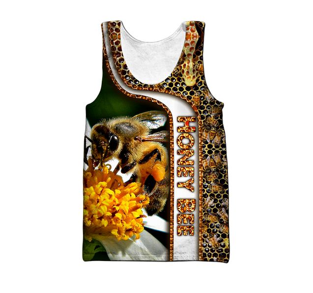 Premium Unisex All Over Printed Honey Bee Shirts MEI