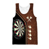 Darts No 2 Personalized Name Premium 3D All Over Unisex Hoodie ML