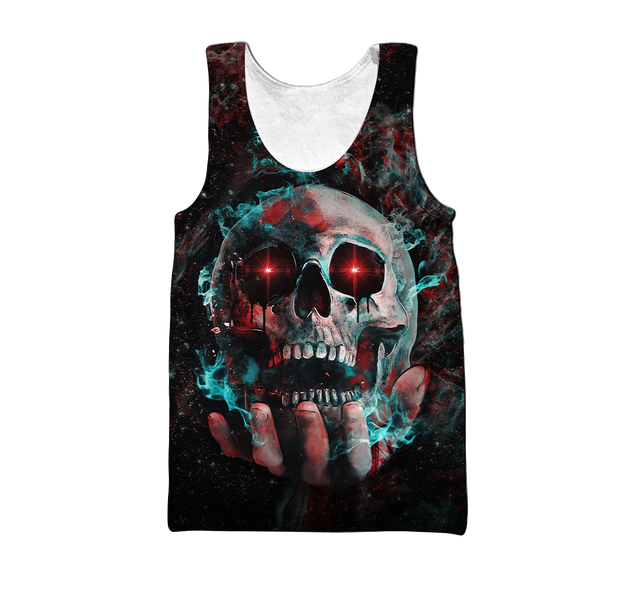 Premium Skull 3D All Over Printed Unisex Shirts