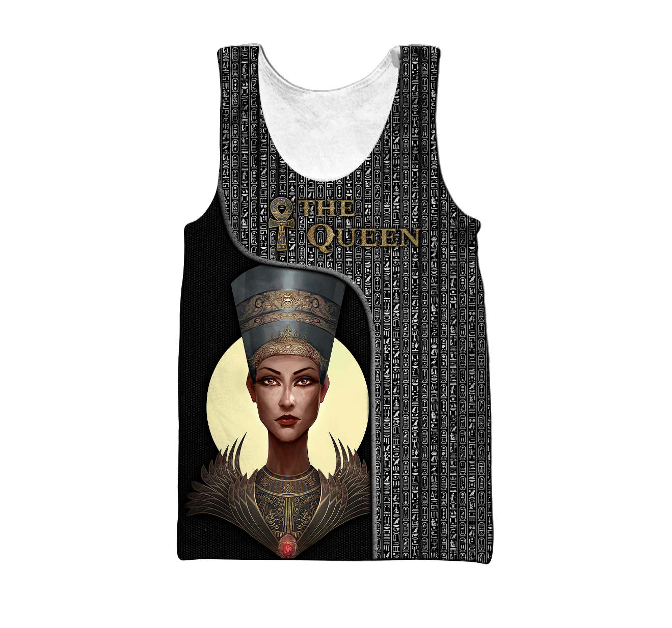 Custom name The Queen Ancient Egypt 3D design print shirts