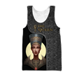 Custom name The Queen Ancient Egypt 3D design print shirts