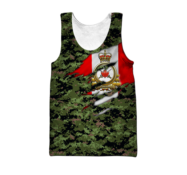 Canadian Army Pullover 3D All Over Printed Shirts PD11032103