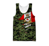 Canadian Army Pullover 3D All Over Printed Shirts PD11032103