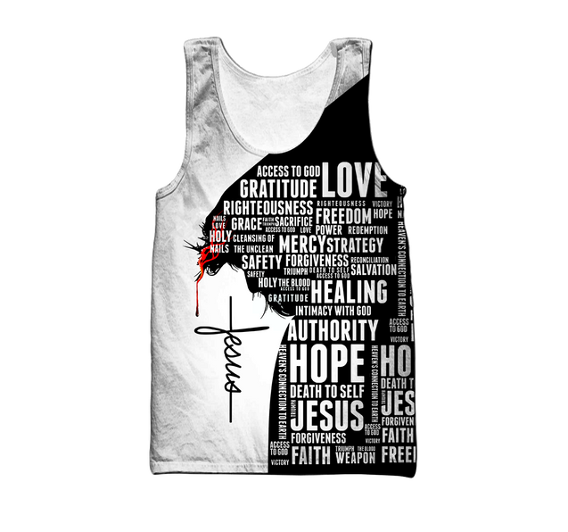 Premium Unisex Hoodie 3D All Over Printed Easter Day Christian Jesus No14 ML