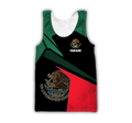 Personalized Mexico 3D All Over Printed Hoodie NTN10052104