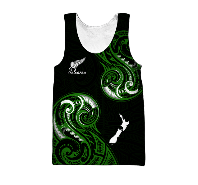 New Zealand Aotearoa 3D All Over Printed Unisex Shirts