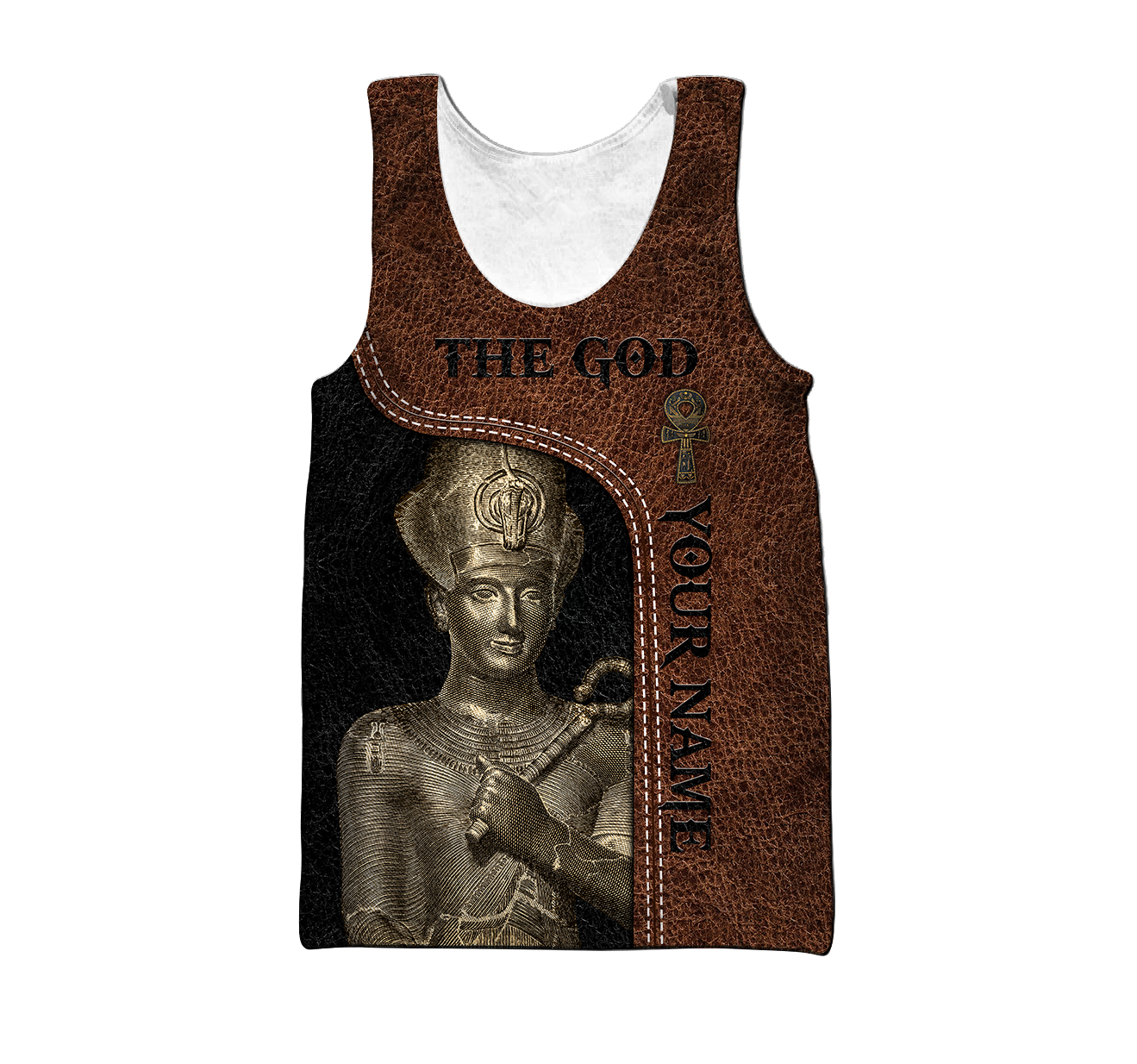 Custom name Pharaoh The God Ancient Egypt 3D design print shirt