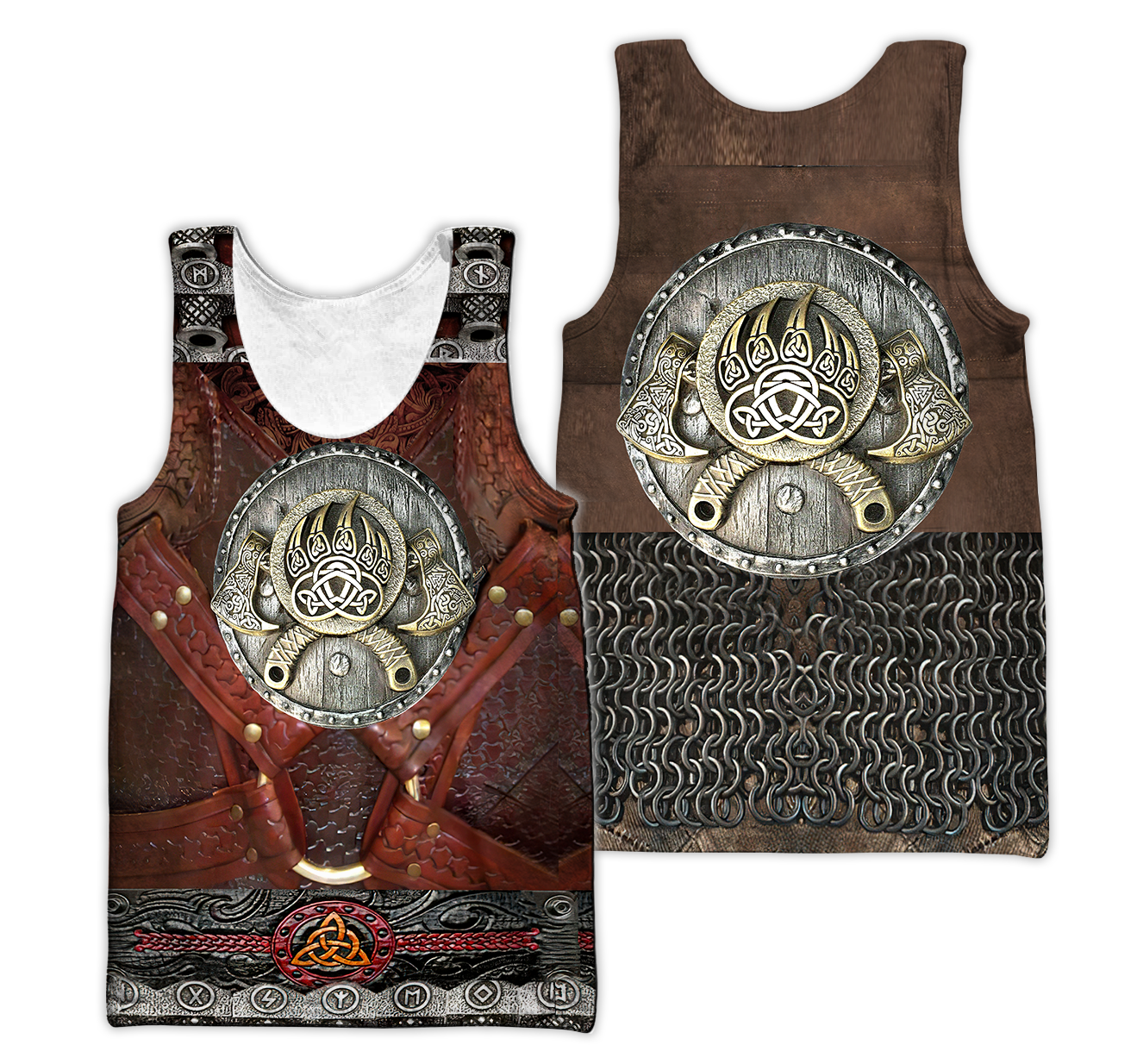 Viking Armor 3D All Over Printed Unisex Shirts