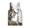 Bass Fishing Sport Muddy Water Camo tattoo 3D shirts for men and women