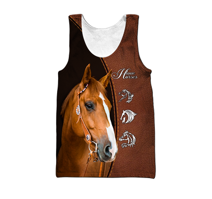 Horse 3D All Over Printed Shirts MH17112001