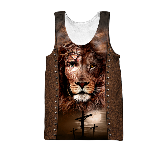 Lion Jesus 3D All Over Printed Shirts