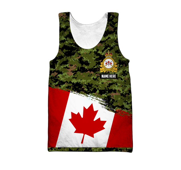 Personalized Name XT Canadian Army Pullover 3D All Over Printed Shirts TNA12032105