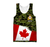 Personalized Name XT Canadian Army Pullover 3D All Over Printed Shirts TNA12032105