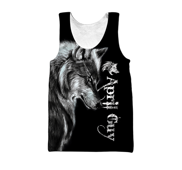 April Guy Wolf 3D Printed Unisex Shirts TN