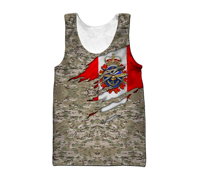 Canadian Veteran 3D All Over Printed Shirts PD06032102