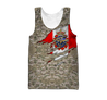 Canadian Veteran 3D All Over Printed Shirts PD06032102