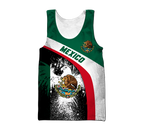 Mexico Hoodie Persionalized 3D All Over Printed Shirts