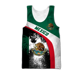 Mexico Hoodie Persionalized 3D All Over Printed Shirts